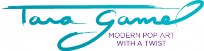Tara Gamel artist logo-color